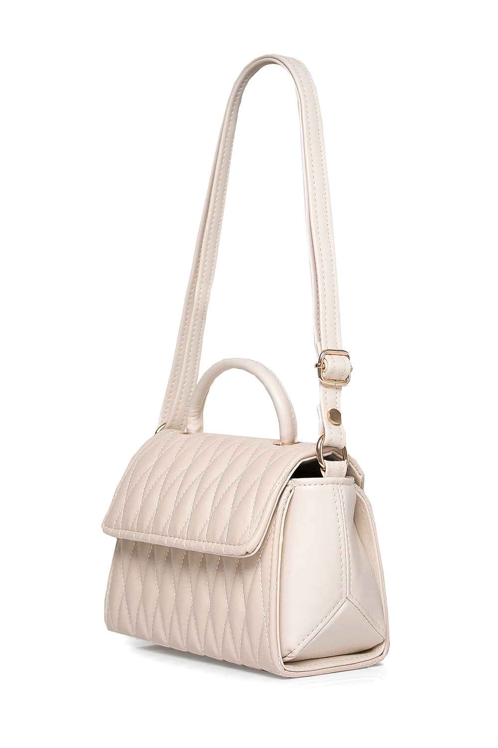 Perfect handbag for women - AMARIE - BEIGE GOLD