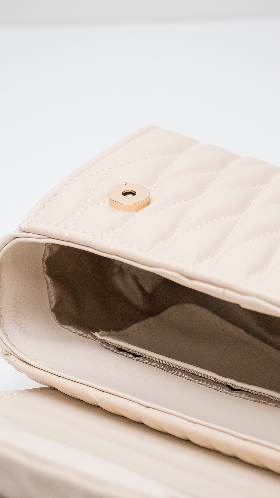 Perfect handbag for women - AMARIE - BEIGE GOLD