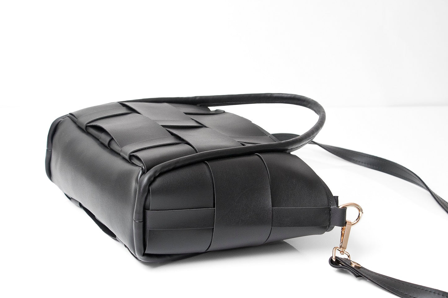 Elegant handbag for women - GIA - BLACK GOLD