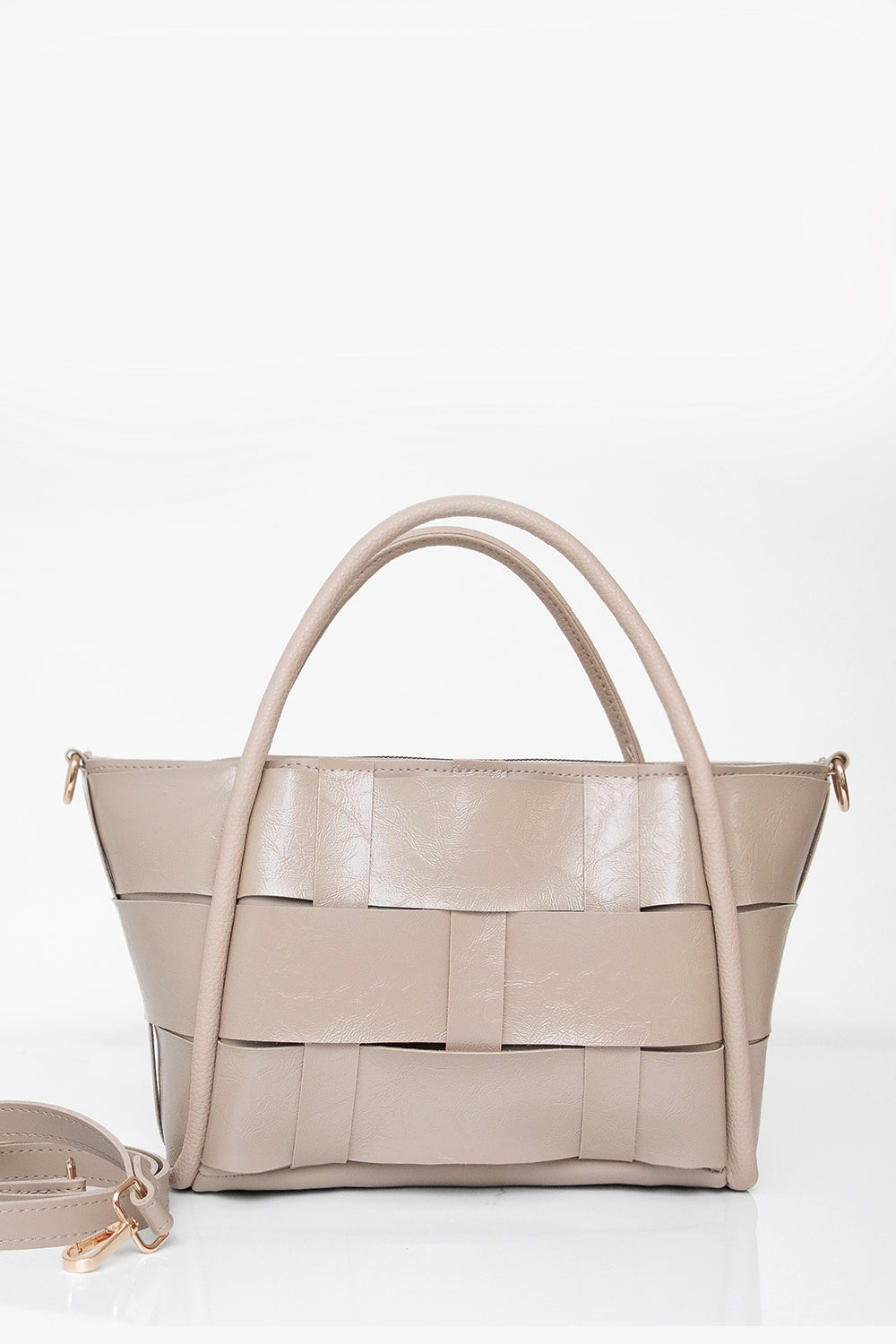 Elegant handbag for women - GIA - BEIGE GOLD