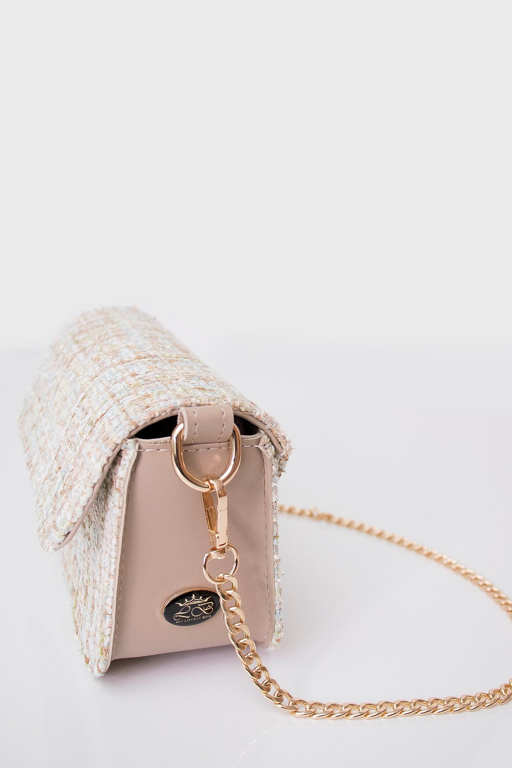 Luxury handbag for diva's women - BAG - PIA - BEIGE GOLD