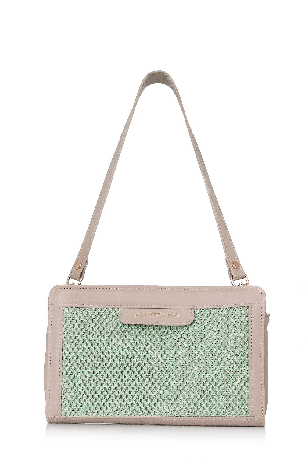 BAG - FRIDA - MINT GOLD