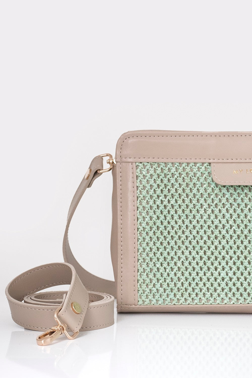 BAG - FRIDA - MINT GOLD