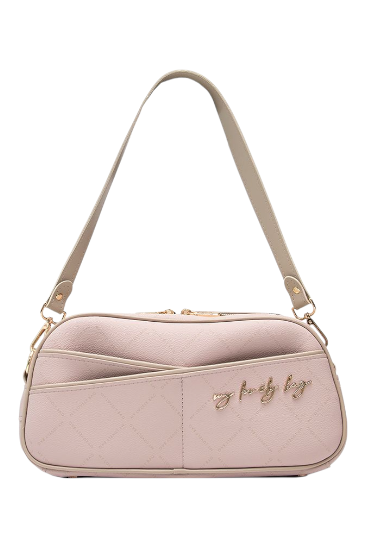 BAG - NELLIE - POWDER BEIGE GOLD
