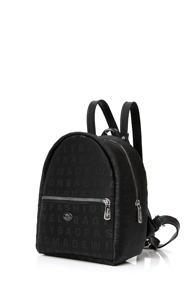Best backpack for women - BAG - EVE - BLACK SILVER