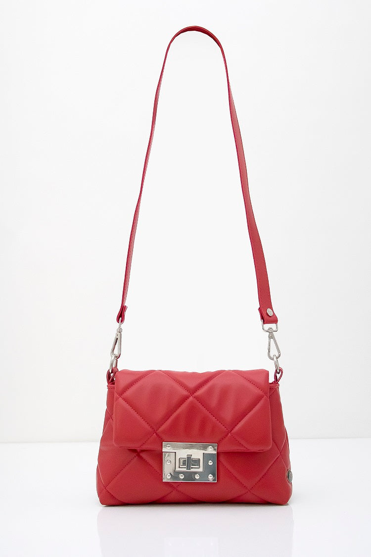 Bags for women - BAG - APRIL RED SILVER