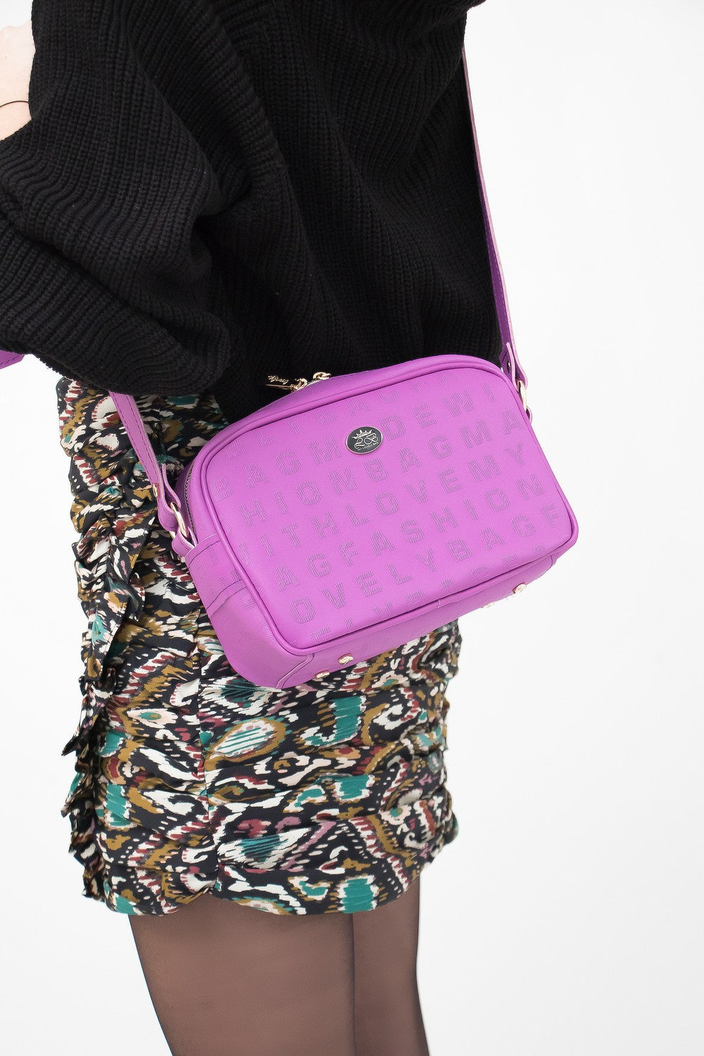 Greatest designer bag - BAG - BRITTANY - FUCHSIA GOLD