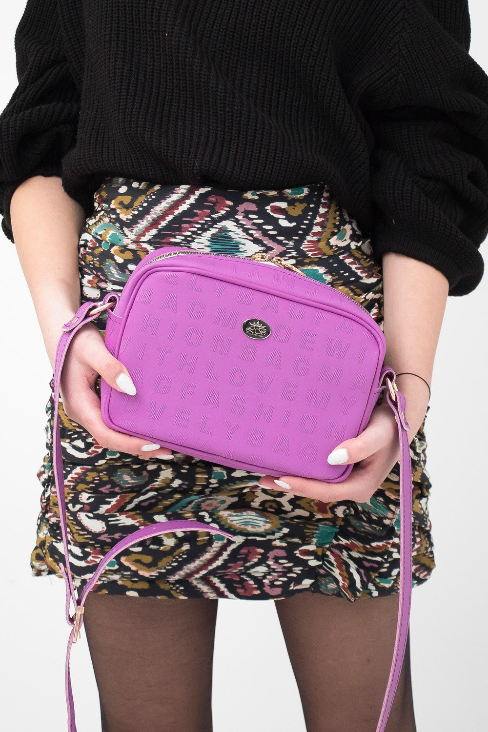 Greatest designer bag - BAG - BRITTANY - FUCHSIA GOLD