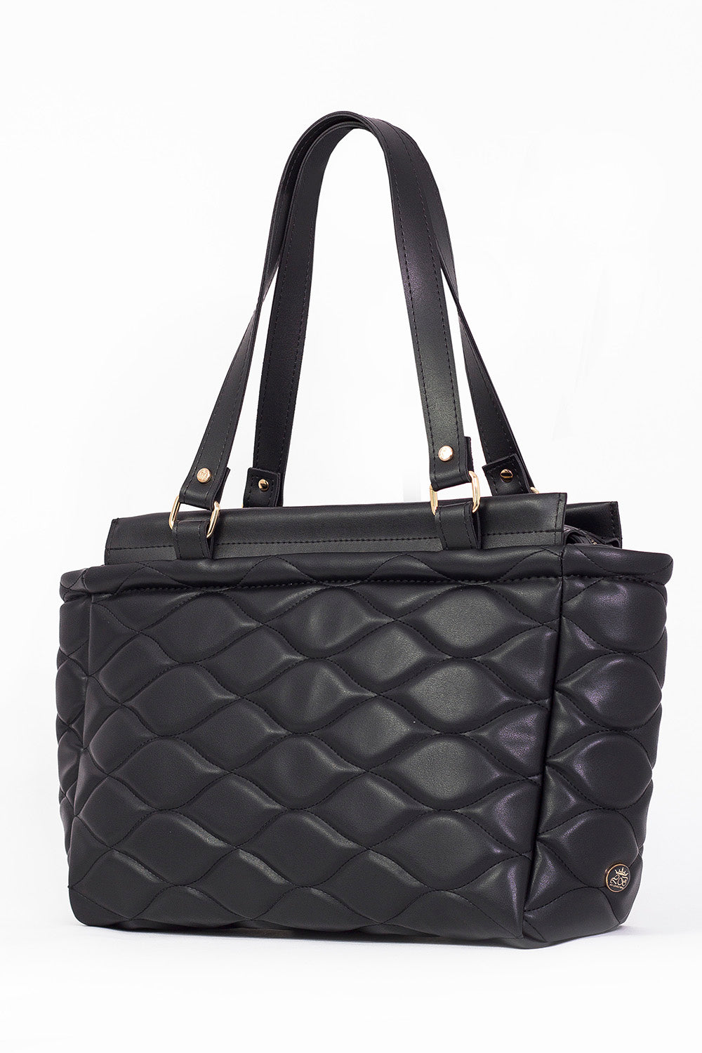 Business bag for women - BAG - BRIANA - ROYAL BLACK GOLD