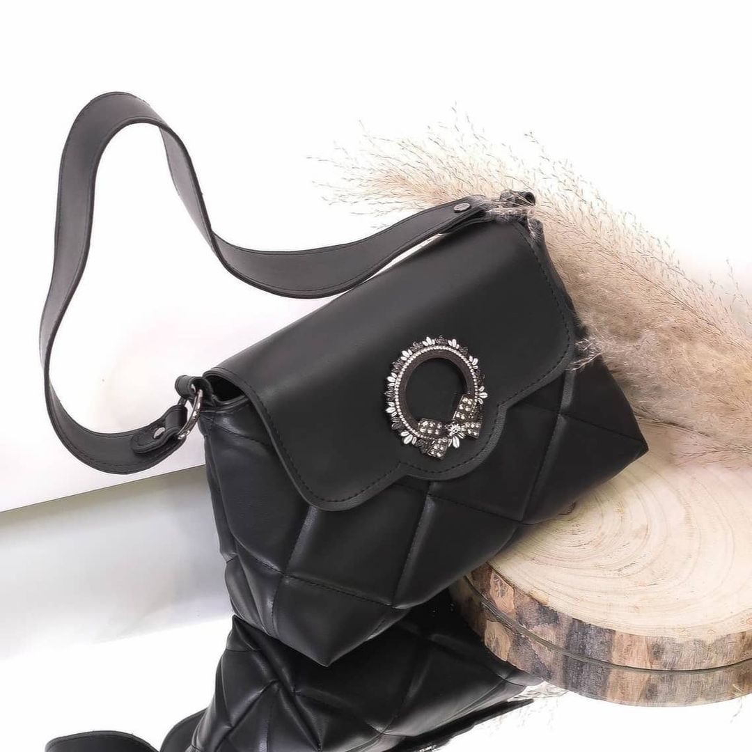 Milan Fashion bag for women - BAG - CORINA - BLACK BLACK