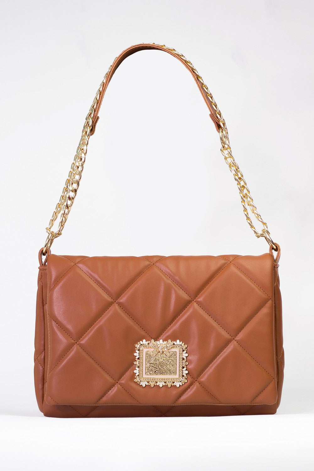 Beautiful bag - BAG - DIVA - CAMEL GOLD