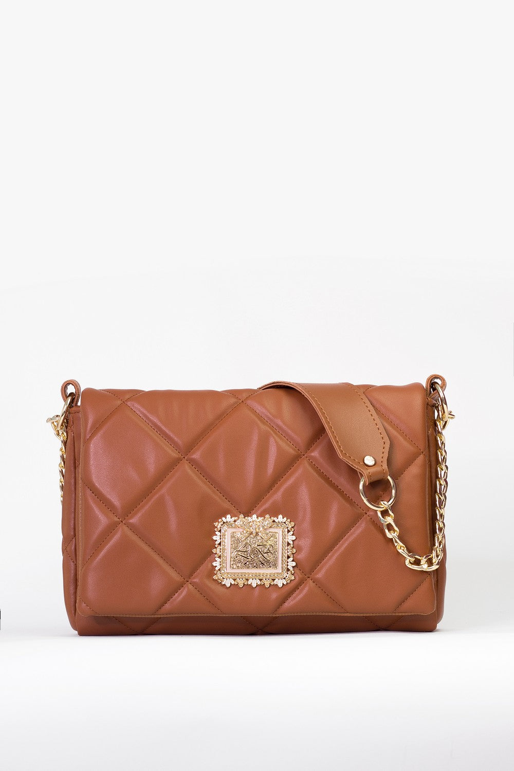 Beautiful bag - BAG - DIVA - CAMEL GOLD