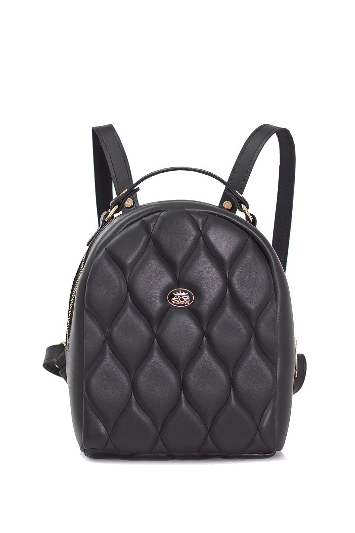 Best backpack for women - BAG - LILLIAN - ROYAL BLACK GOLD