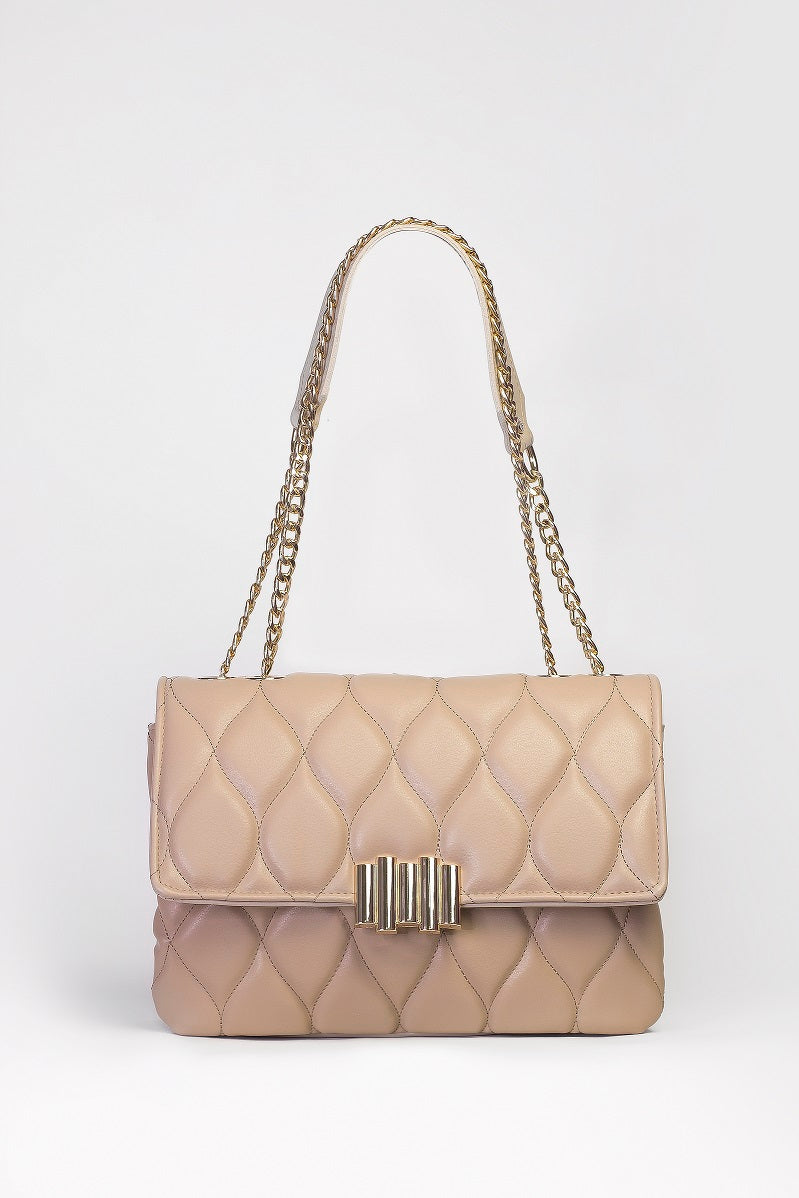 Most beautiful woman bag - BAG - NOELLA - DARK BEIGE GOLD