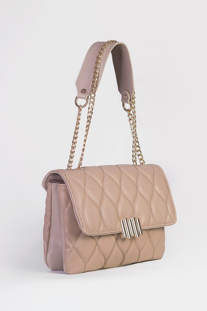Most beautiful woman bag - BAG - NOELLA - DARK BEIGE GOLD
