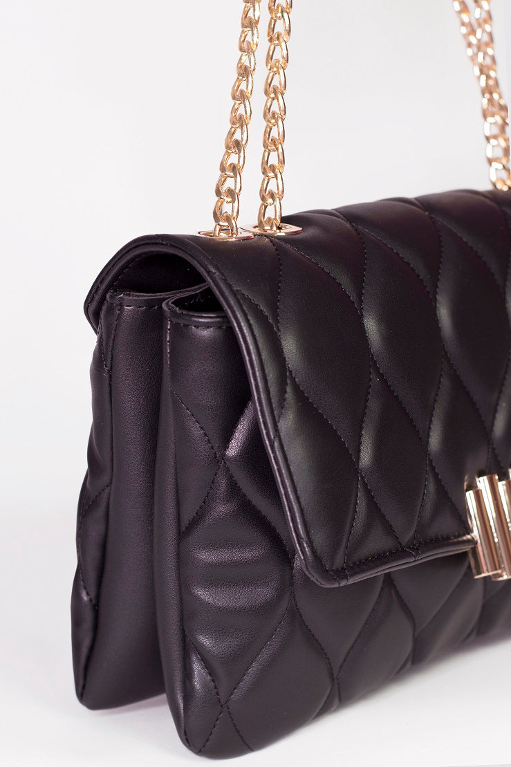 Luxury handbag - BAG - NOELLA - BLACK GOLD