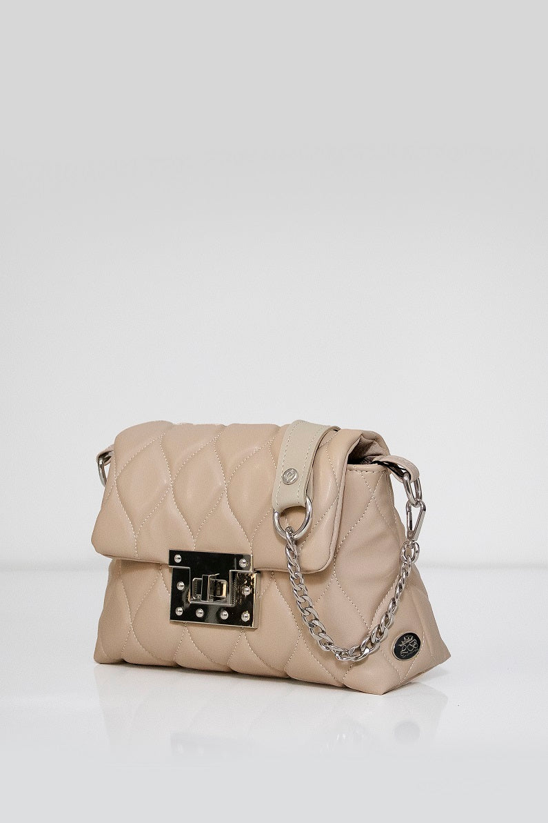 Bags for women - BAG - APRIL ROYAL BEIGE SILVER