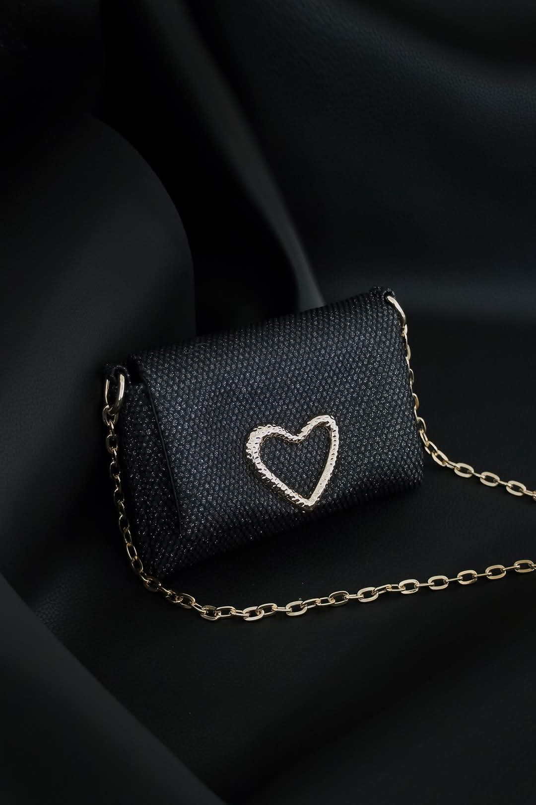 BAG - DIVA GIRL LOVE - BLACK GOLD