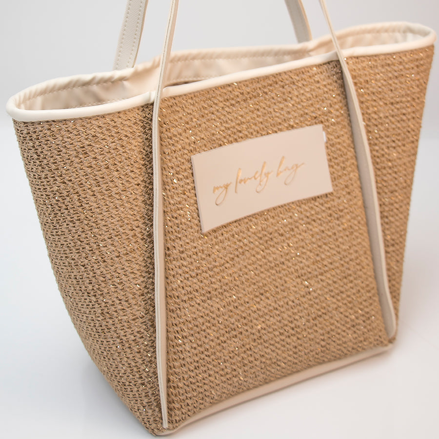 BAG - MONTE CARLO SUNNY - BEIGE GOLD
