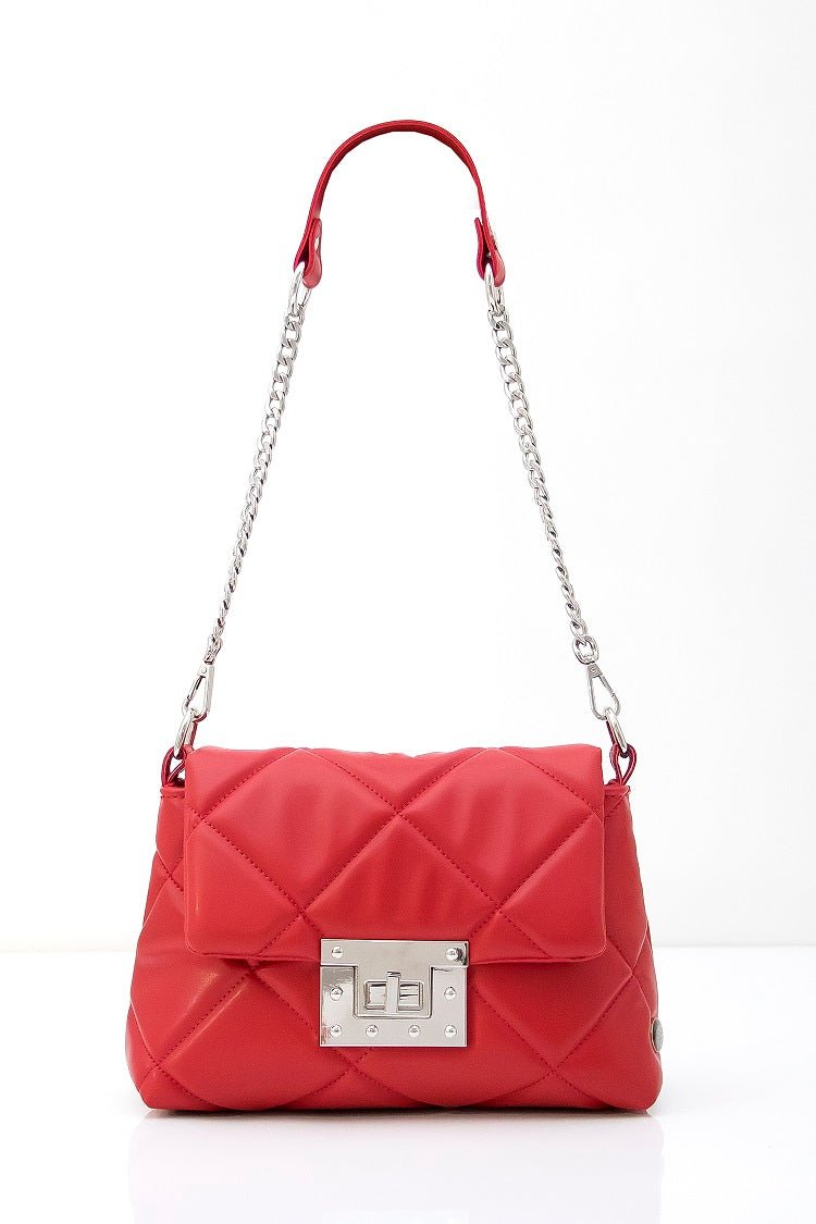 Bags for women - BAG - APRIL RED SILVER