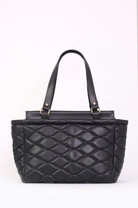 Business bag for women - BAG - BRIANA - ROYAL BLACK GOLD
