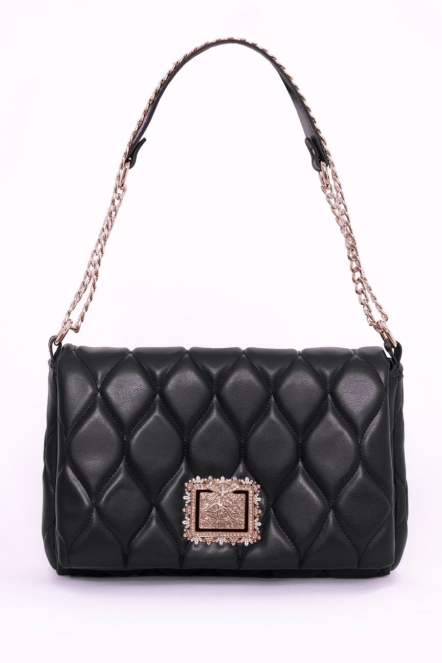Luxury handbag - BAG - DIVA - ROYAL BLACK GOLD