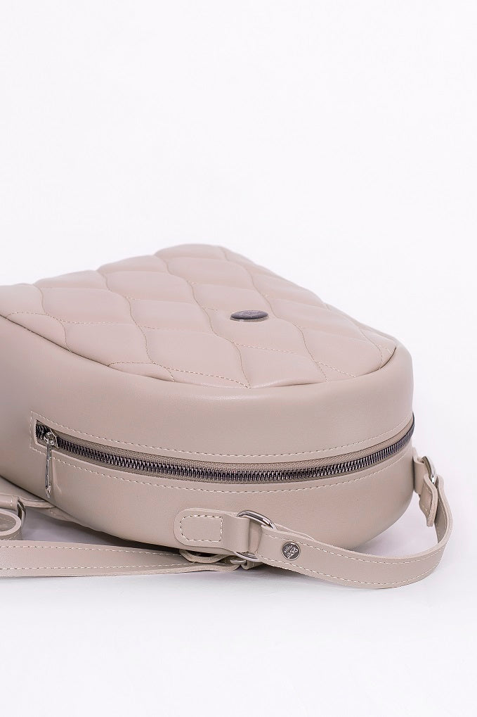 Best backpack for women - BAG - LILLIAN - ROYAL DARK BEIGE SILVER