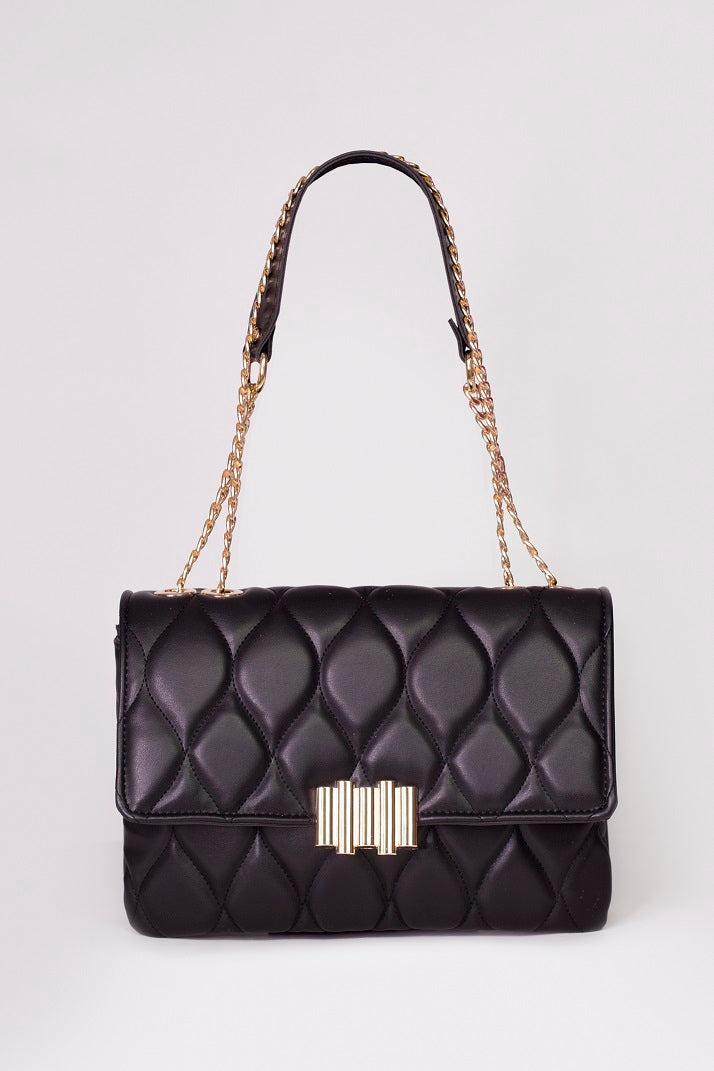 Luxury handbag - BAG - NOELLA - BLACK GOLD