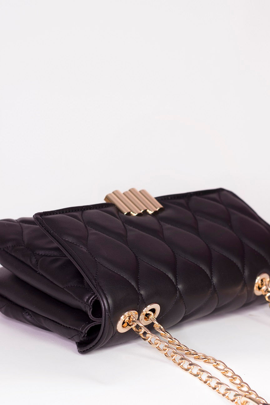 Luxury handbag - BAG - NOELLA - BLACK GOLD